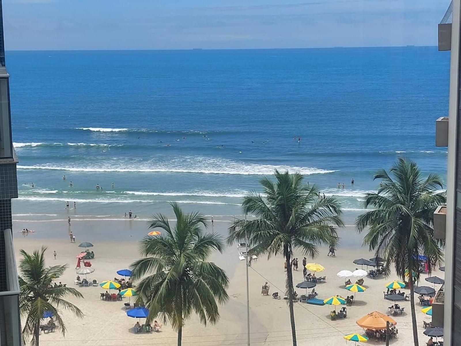 Apartamento Com Vista Mar Guarujá Buitenkant foto